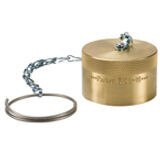 6100 Series - Brass Nipple Protector with Steel Chain